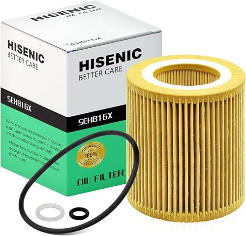 Filtro de aceite para BMW X1 X3 X5 325i 328i 128i 135i 330i 335i X4 X6 Z4 E60 E70 E90, repuesto directo para OE 11427541827 11427953129