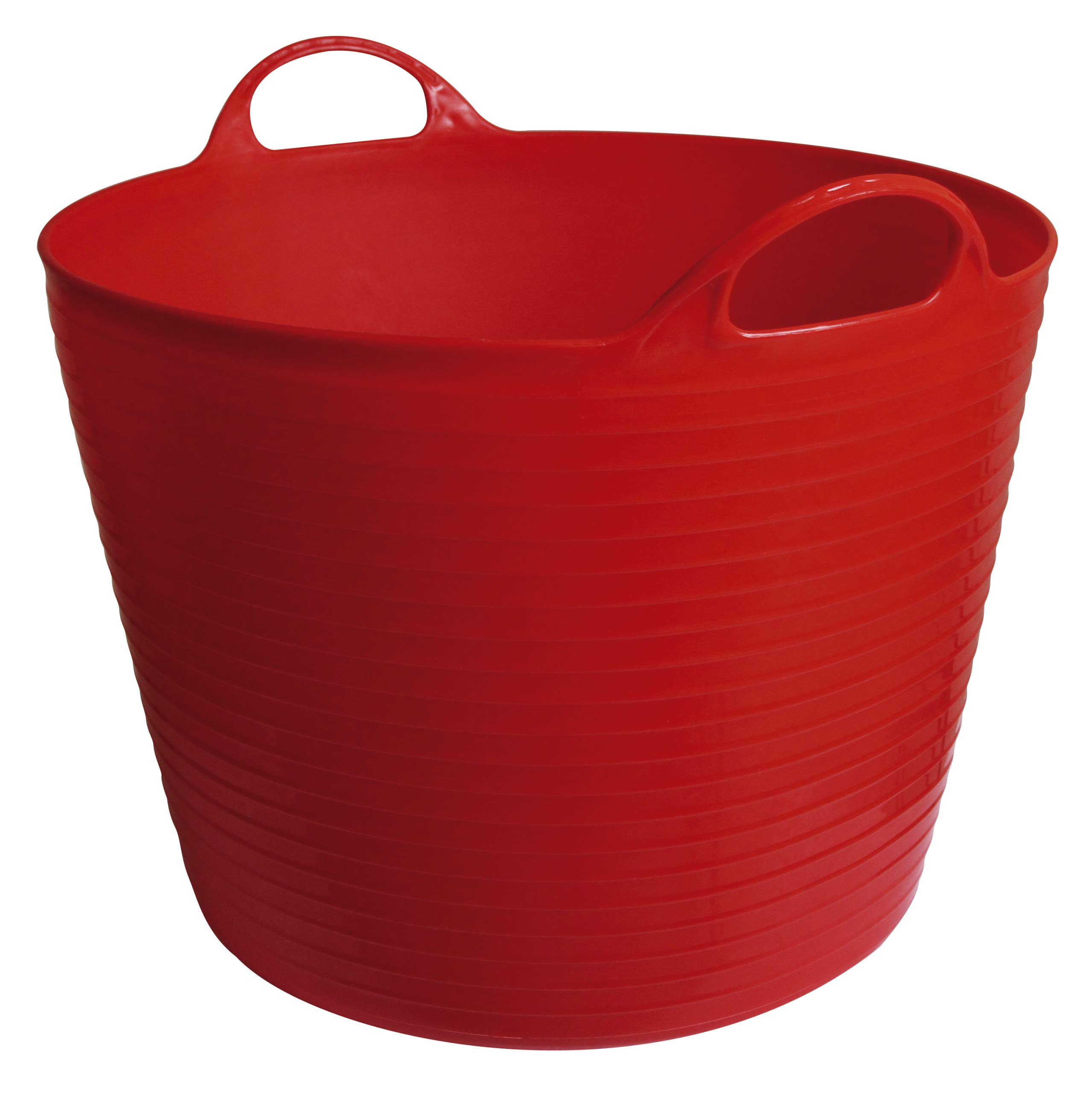 Kerbl Trog FlexBag rot Flexibler Futtertrog, Fassungsvermögen 42 Liter