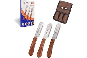 Professional Dog Stripping Knife for Effortless Undercoat Removal