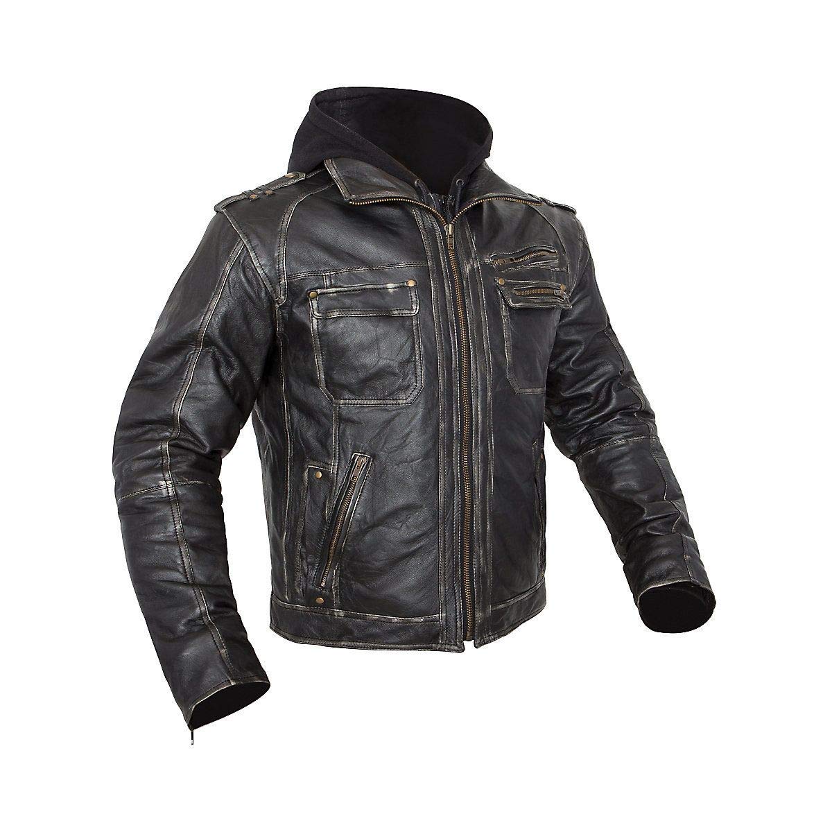 Cruiser Motorcycle Leather Jacket 