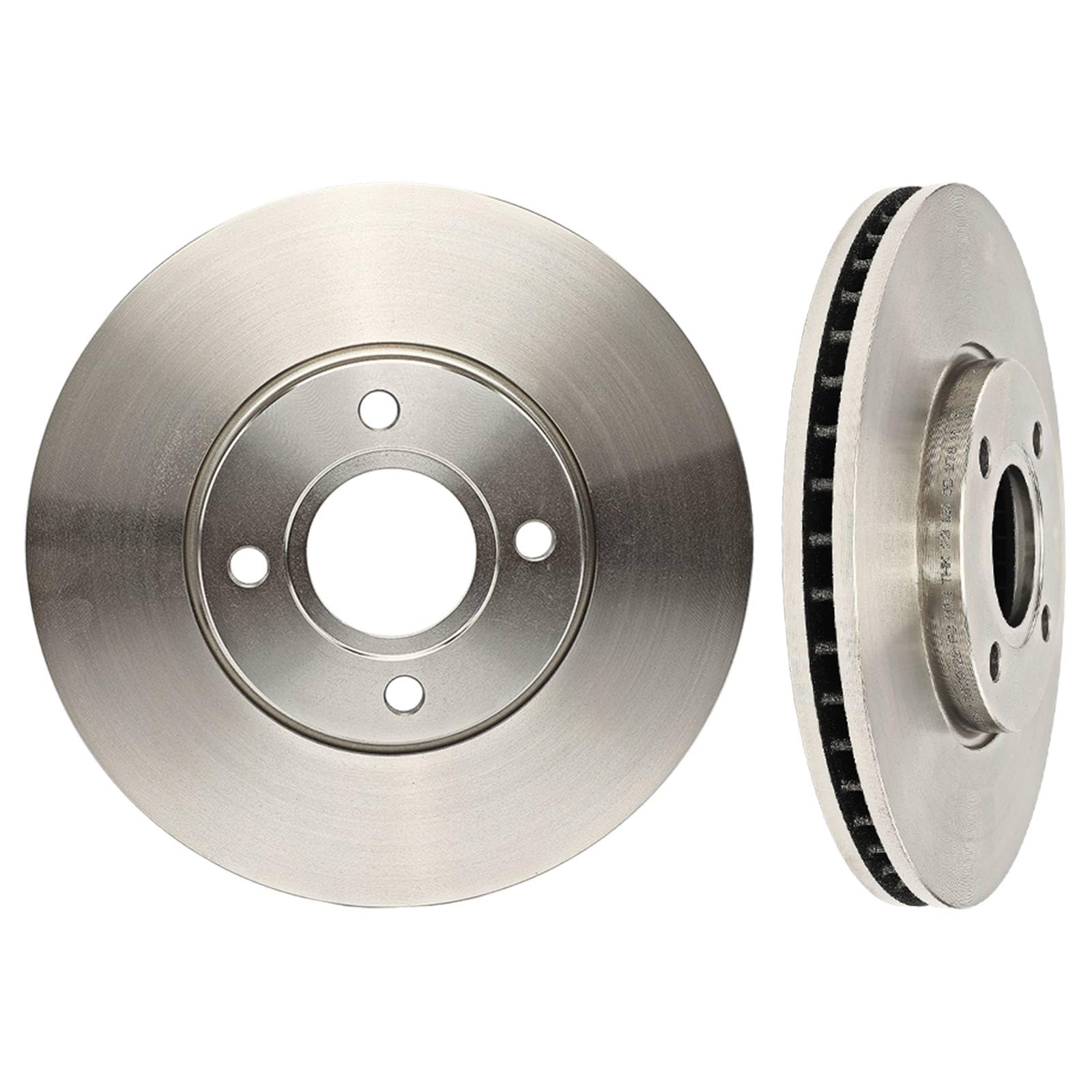 Frankberg Set freni incl. 2x Dischi Freno + 4x Pastiglie dei Freni Anteriore Compatibile con Ecosport 1.0L 1.5L 2013-2025 Replace# BPYK3323ZA, BPYK3323ZC