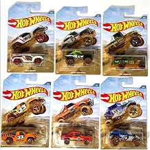 Hot Wheels 2019 Off Road Baja Truck Series Complete Set of 6 1/64 Scale Diecast Vehicles
