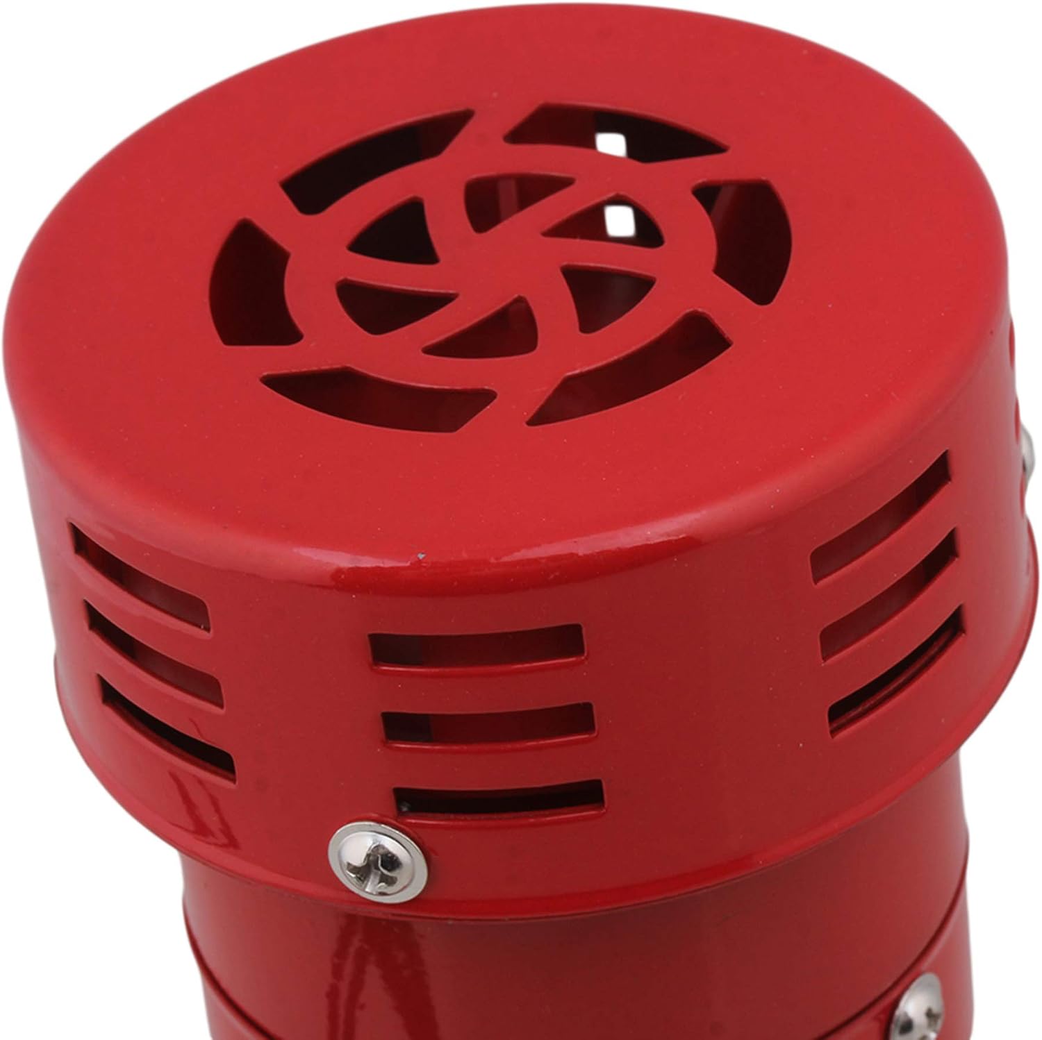 Siren Bell Clock Industrial Siren AC 110V, Industrial 110dB MS-190 Alarm Sound Motor High Power Buzzer Siren ,Suitable for Home, Industrial, Shop Alarms,Orchard