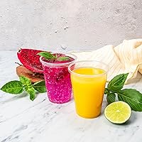 Vista 3 de Bluetable 5 oz Cups Disposable Plastic Bulk 400 Case – Small Medicine Cups 5 Ounce Bathroom Cups Translucent cup 5 oz. Water Dispenser Clear