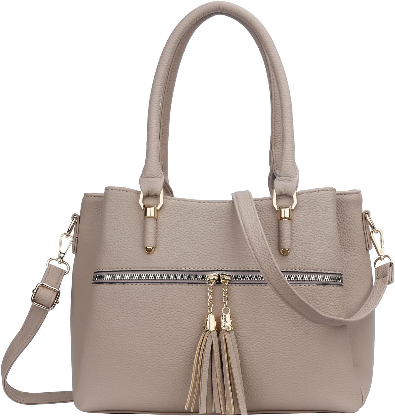 KKXIU Women Satchel Bags Handle Shoulder Handbags and Purses Pockets Zipper Leather Crossbody Bags KKXIU Women Satchel Bags Handle Shoulder Handbags and Purses Pockets Zipper Leather Crossbody Bags