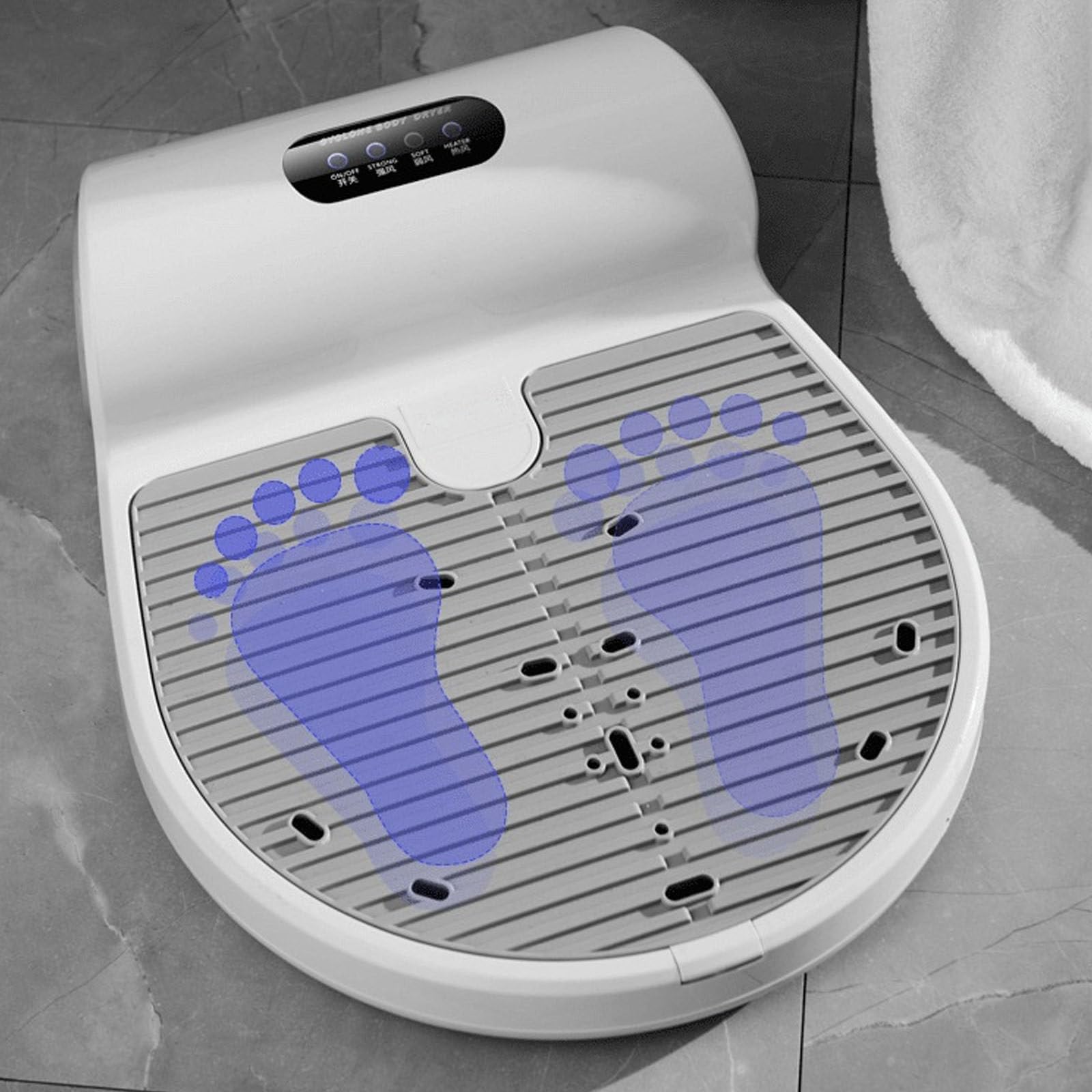 Full Body Dryer,Portable Electric Body Dryer,Full Body Drying Machine with Negative Ion Switch Between On and Cold,Body Air Dryer After Shower,220V