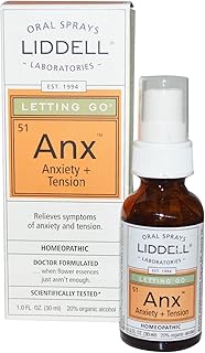 Liddell Homeopathic Letting Go Anxiety 1 Oz