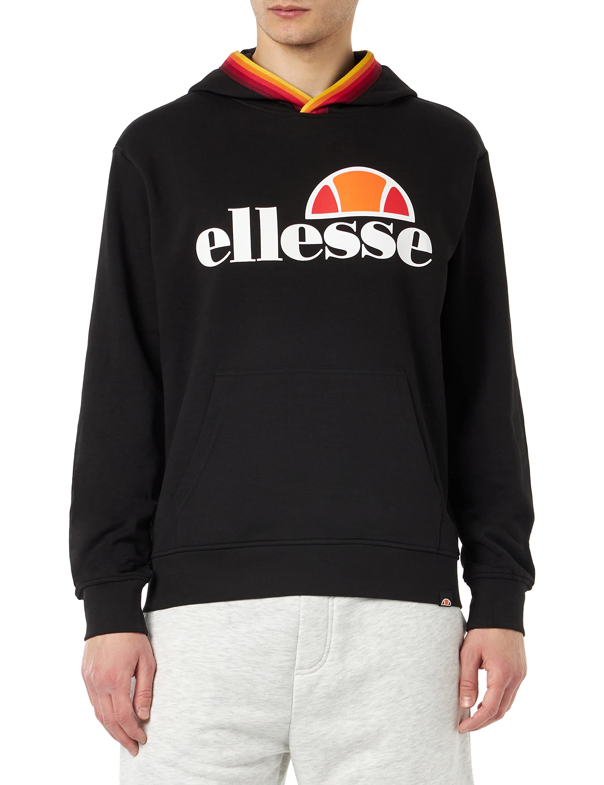 ELLESSE EHM919CO2-050 HOODIE Sweatshirt Men BLACK XL