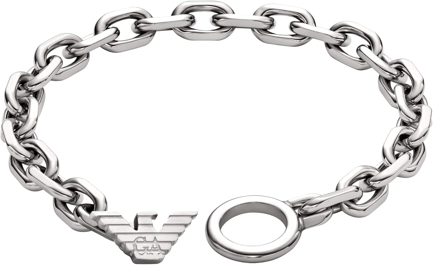 Emporio Armani Men's Stainless Steel ID Bracelet (Model: EGS3236040)