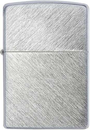 Vista 9 de Zippo Encendedor - Encendedor personalizado cromado a prueba de viento personalizado grabado (cromo cepillado) #200