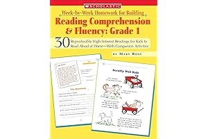 Week-by-Week Homework for Cultivating Reading Fluency: Grade 1