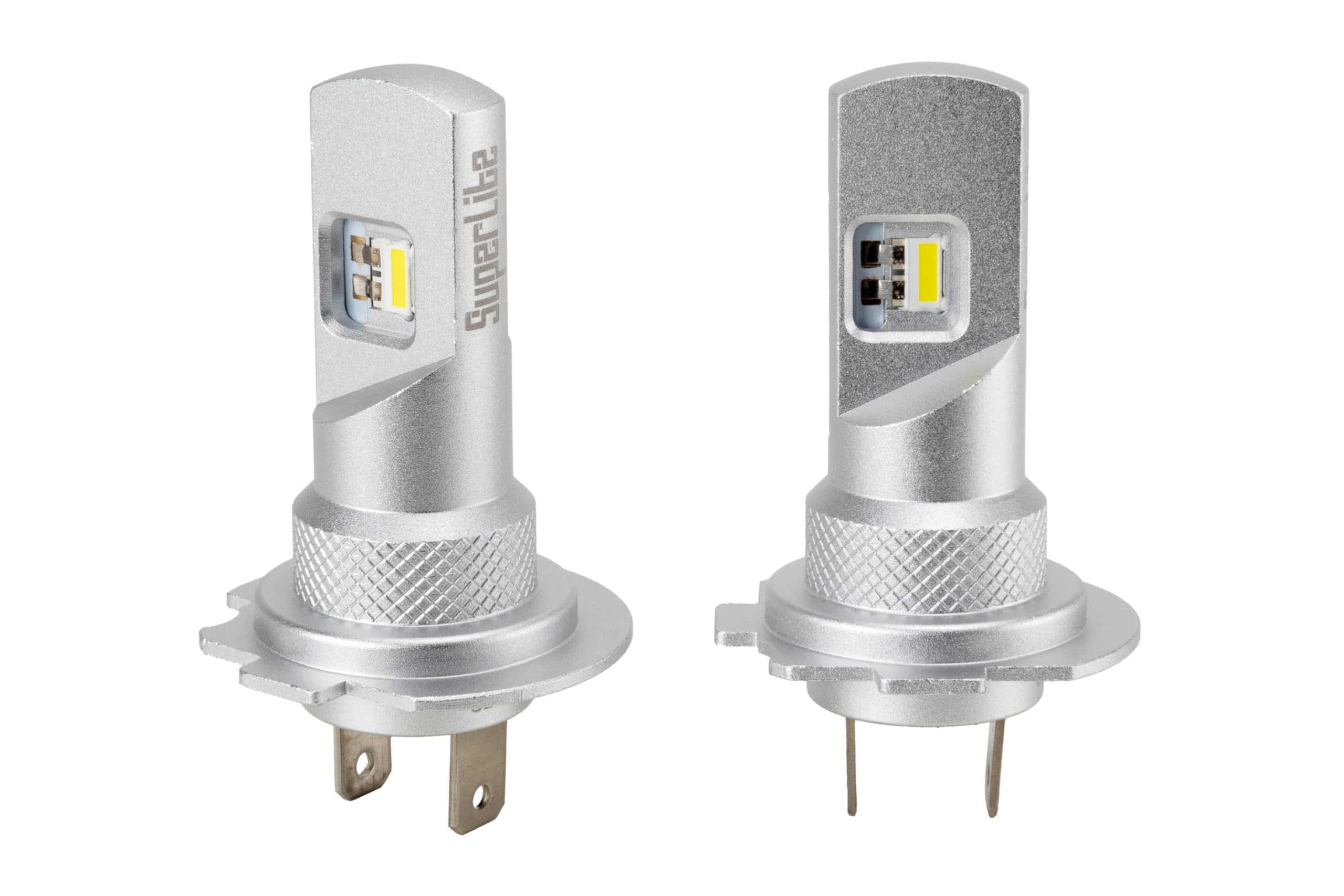 Kit de Lámparas Conversión Halógena to LED H7 Plug & Play Gold Series 6500K / 10000 Lumens / 12-24V / 18W Para Coche, Moto y Camión