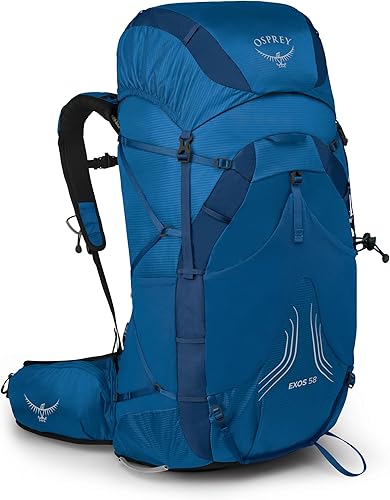 Miniatura 13 de Osprey Exos 58 Mochila de Senderismo Ultraligera para Hombres Gris carbón oscuro,Lazo azul,https://www.amazon.com/dp/undefined
