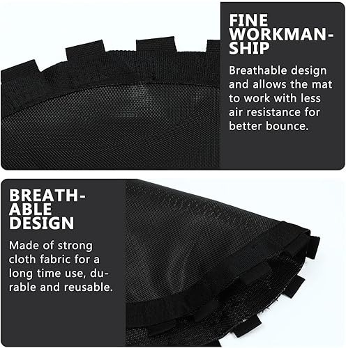 Miniatura 5 de Trampolín rebote piezas de repuesto Mat Trampolín Mat Mesh Jumping Cushion Trampolín Suministro 32 pulgadas