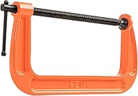 Vista 2 de Pony Jorgensen 2680 Abrazadera C de 8 pulgadas, naranja