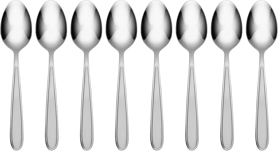 Amazon.com: Oneida Teaspoon Set (8pc) Jordan Pattern, Stainless