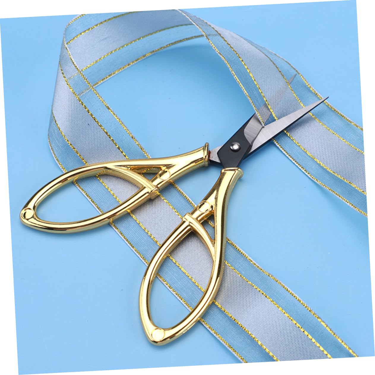 Operitacx 4pezzi Forbice Da Ricamo Vintage Inossidabile Con Manico Retro Per Tessuti e Filo Perfetta Per Artigianato e Cucito Domestico