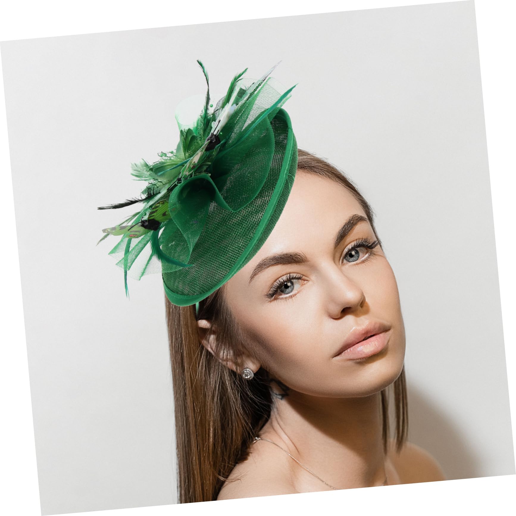 SOIMISS 3stücke Butterflies Fascinator Cocktail Hut Für Hochzeiten Und Teepartys Einstellbares Damen-haaraccessoire Bunten Farben Geeignet Für Festliche Anlässe Und Besondere Feiern