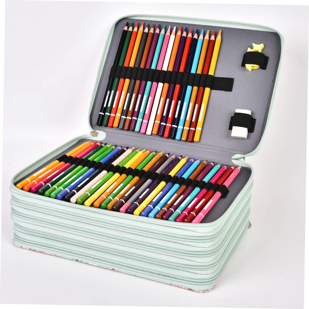 Astuccio Portamatite da Scomparti Astuccio per Cancelleria Materiale Pu