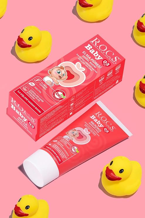 ROCS ROCS Baby Toothpaste Apple Puree 0-3 Months