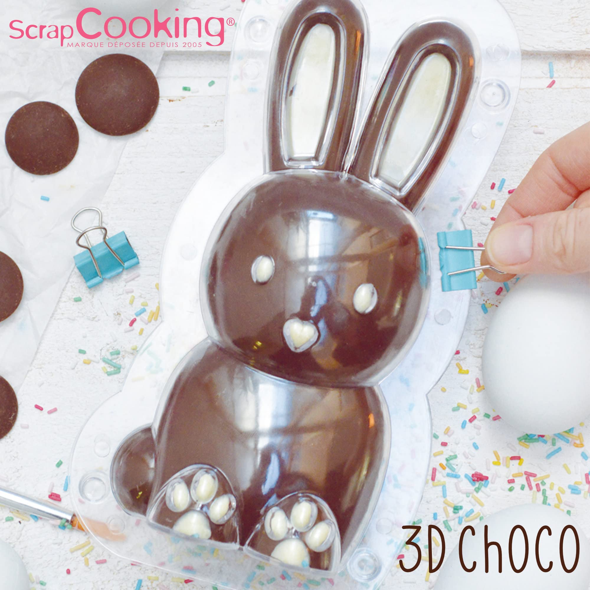 Stampi In Silicone Per Pasqua A Forma Di Coniglio – Set Con Portacandele, Ideale Per Resina E Sapone Fai Da Te