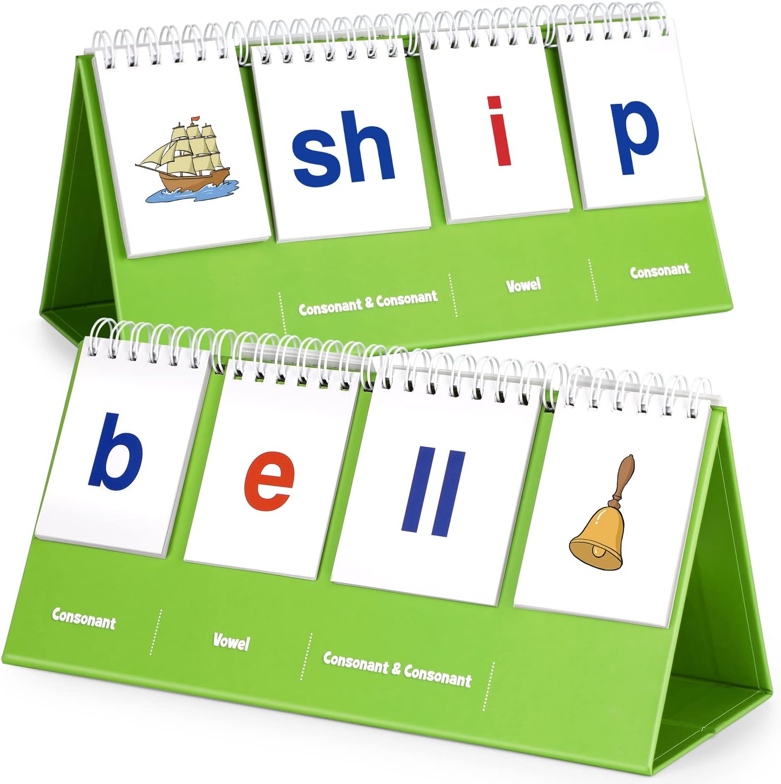 CVCC & CCVC Word Builder Flash Cards