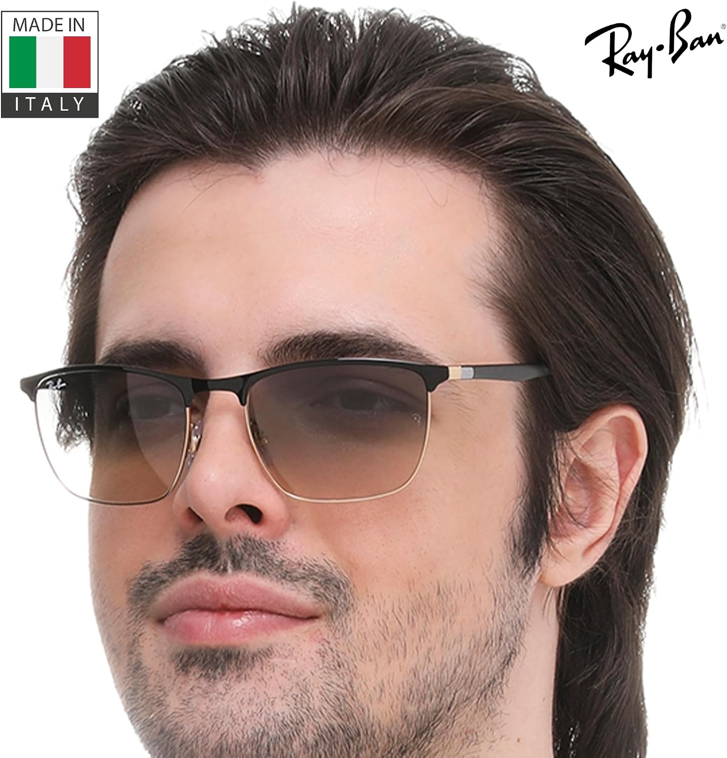 Ray-Ban RB3686 Square Shaped Sunglasses for Men & Women with Official RAYBAN Eyewear Kit
