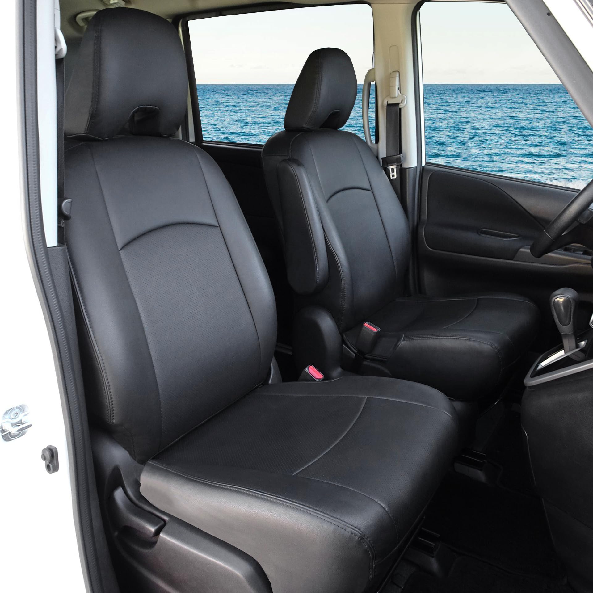 Amazon | YORKNEIC シートカバー 日産対応 セレナ C27系 8人乗り 2016
