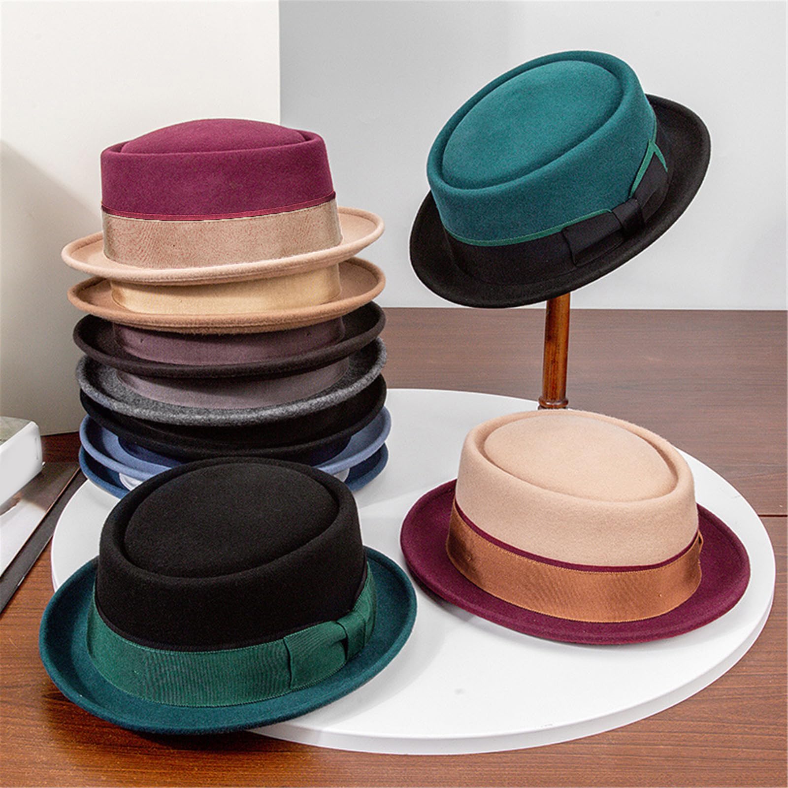 Klassisch eleganter Homburg Zylinder