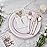 BESTVIP 600PCS Plastic Dinnerware Set (100 Guests), Rose Gold Disposable Plates for Party, Wedding, Christmas, Anniversary, Includes: Dinner Plates, Dessert Plates, Cups, Spoons, Forks and Knives