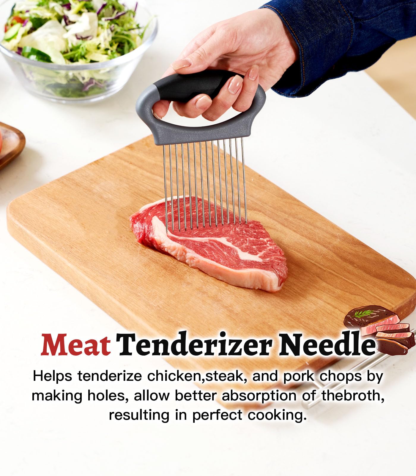 Cortador de cebolla PRO | Cortador de cebolla | Soporte para rebanar | Cortador de verduras de limón para papa y tomate, aguacates, huevos, herramienta auxiliar para cortar frutas y carne 5