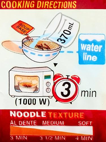 Miniatura 3 de Nongshim Ramyun fideos con tazones de mezcla de condimentos. Incluye 12 cuencos de 3.03 onzas de sabor picante Kimchi