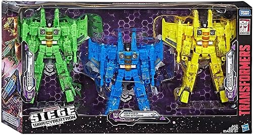 Transformers War for Cybertron Siege Seekers Ion Storm Acid Storm Nova Storm Set