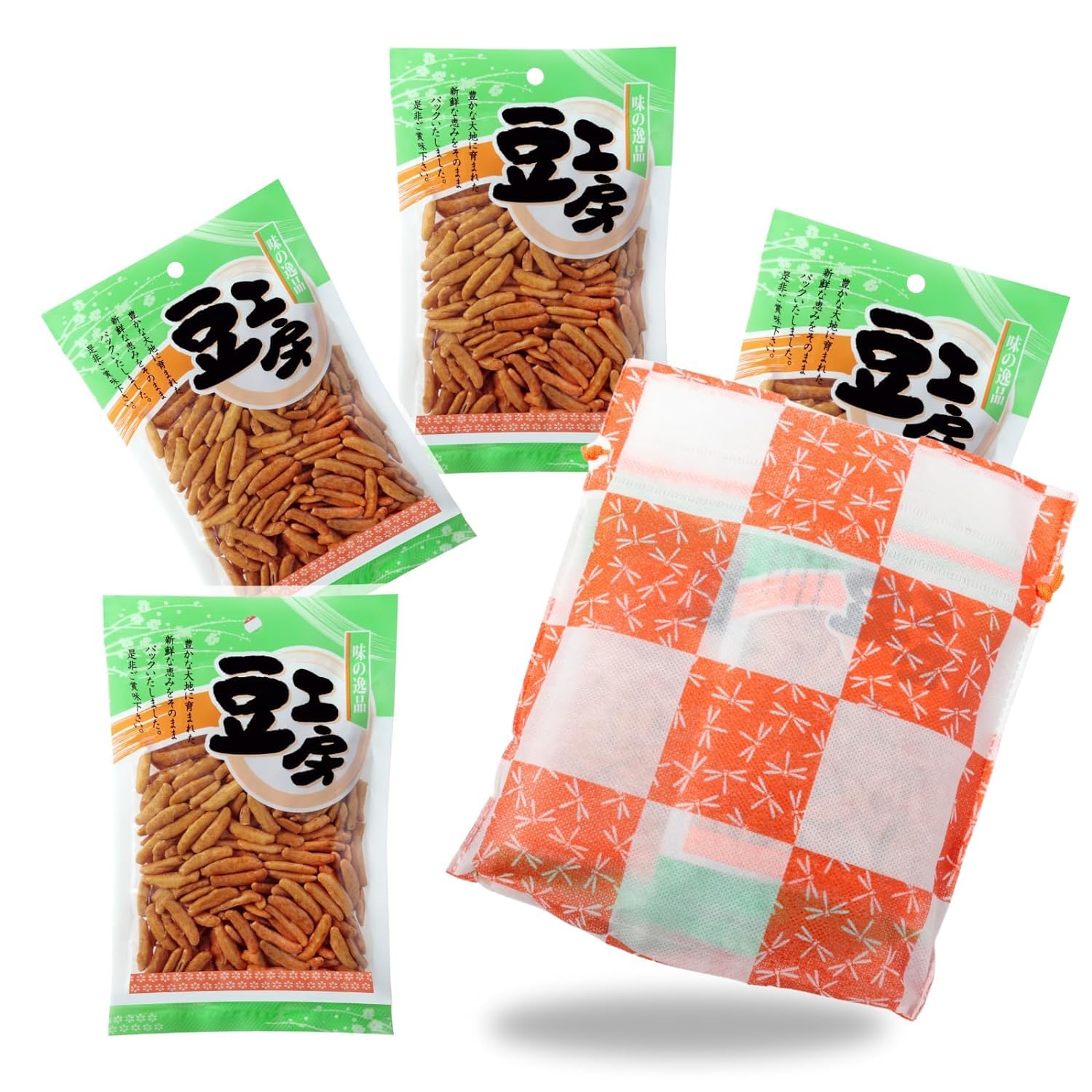 Amazon.com: MINOYA Rice Crackers Japanese Kakinotane Mochi Crunch  