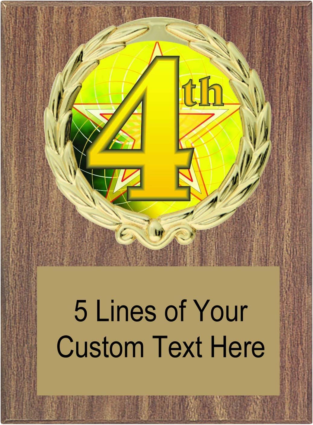 Express Medals Various Styles of Personalized 1st 2nd 3rd Place Award Plaques Trophy Prize Gift