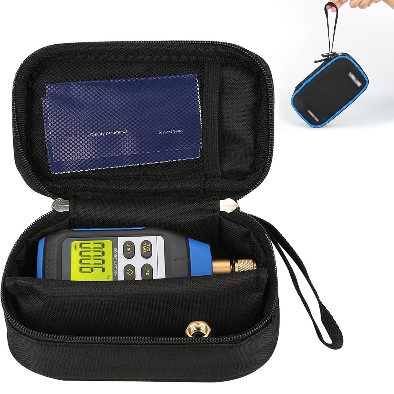 Vacuum Gauge, VMV-1 0-50°C High Digital Vacuum Supports Four Vacuum Units for Atmospheric Environment
