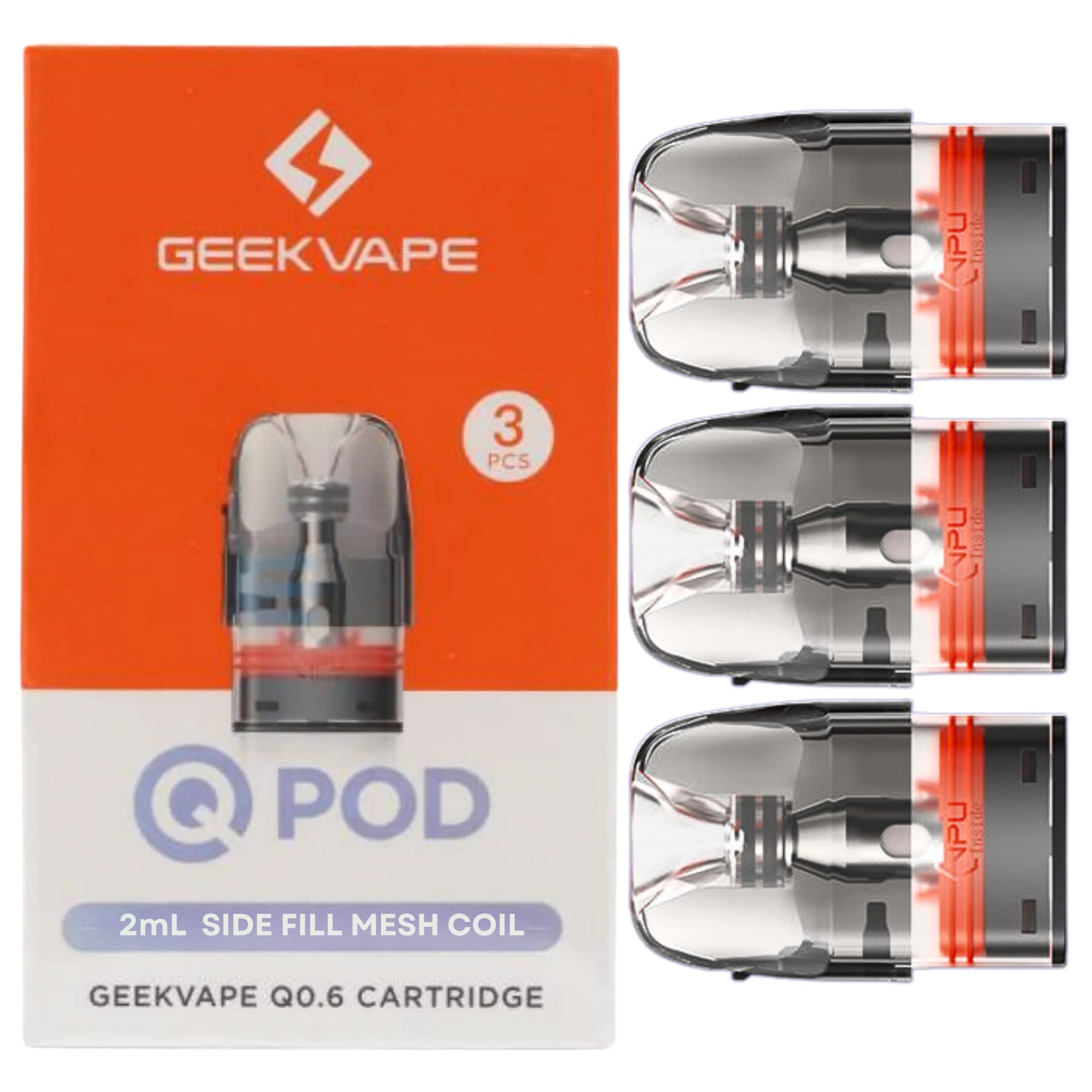 elfbar nachfüll pod läuft aus Geekvape Q Pods [0.6 ohm - Large | 18w - 25w] 3 Pack