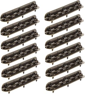 Yardenfun 12pcs 90 Heavy Cabinet Door Table Cupboard Mini Hinges for Crafts Folding Door Hinge Small Box Jewelry Boxes 90 Degree Hinge Door Hinge Heavy Duty Hinge Small Hinge Jewelry Box