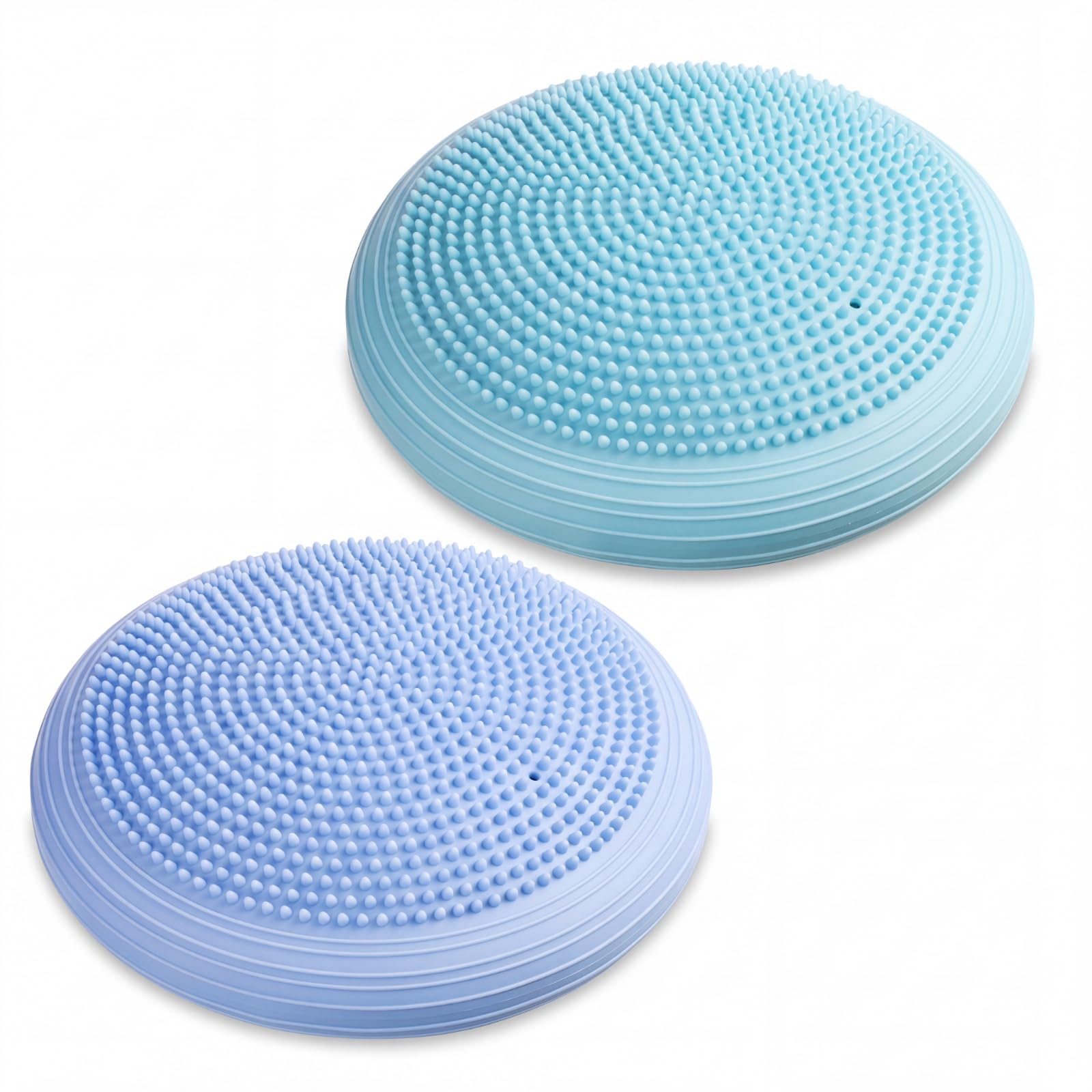 Libima 2 Pcs Wobble Cushion Wiggle Seat Flexible Sensory Seating Balance Disc Board for Men Women Physical Exercise Improving Posture Home Office