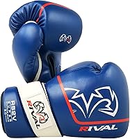 Vista 1 de RIVAL Guantes de boxeo RS2V 2.0 Super Sparring - Utiliza una sola correa, sistema de gancho y bucle en lugar de cordones, forro interior suave