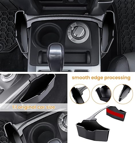 Miniatura 7 de Organizador de consola central compatible con Toyota 4Runner 2023 2022 2021 2020 2010-2019, accesorios para el interior del automóvil, caja de