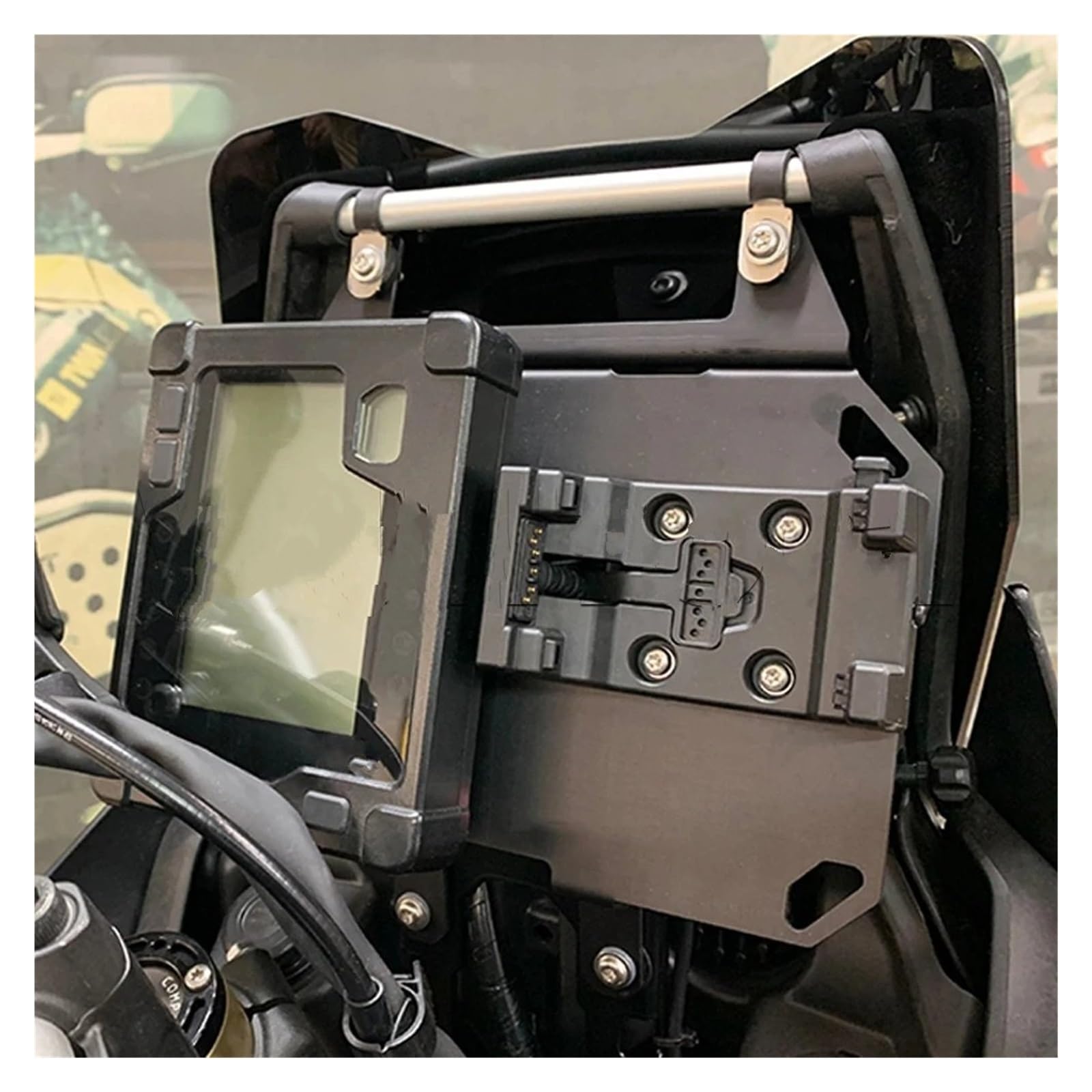 Soporte Móvil Moto para Tenere 700 2019-2023 Soporte para Teléfono Motocicleta Soporte Navegación para Motocicleta Soporte De Carga para Teléfono De Motocicleta Porta Movil Moto Manillar