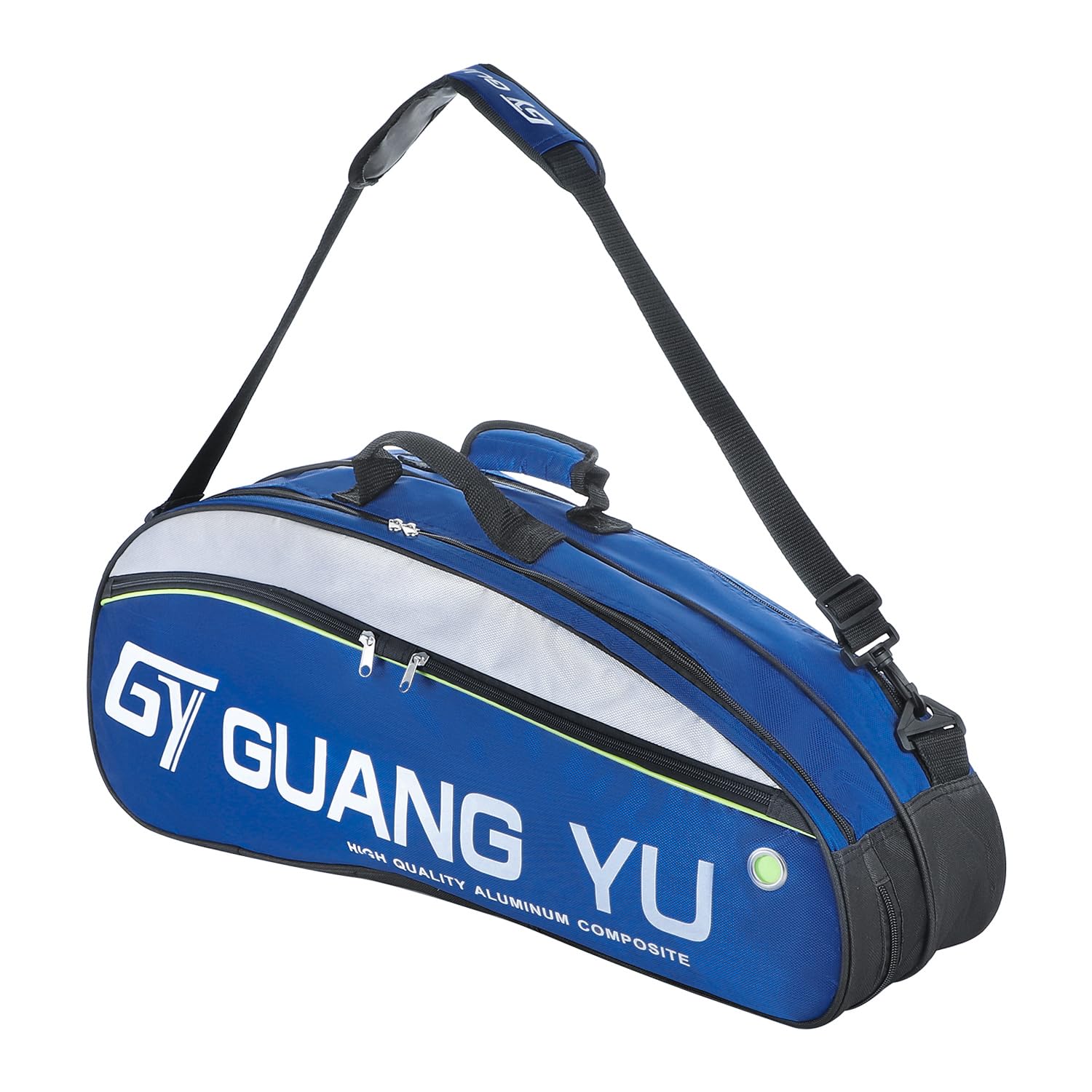 IBLUELOVER Sac de Raquette de Badminton Sac Raquettes de Tennis Sac à Bandoulière Raquettes Squash Transport 3-6 Raquettes Sac de Sport Volants Poche Contenir Chaussures Etanche Sac de Rangement