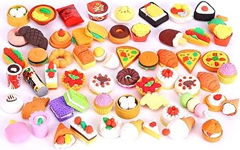 EOOUT Mini Resin Food Toys Decoration Mixed Model Making Miniature Random Imitation Cup Dessert Pastry Cake Topper Dollhouse Small Ornaments Accessories New Pattern (Food Mix, 10)