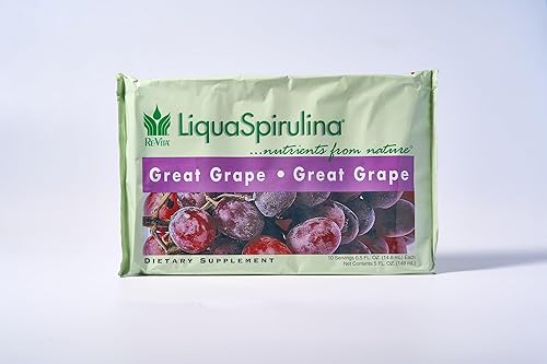 Miniatura 2 de Great Grape LiquaSpirulina Essential Pack 60 porciones