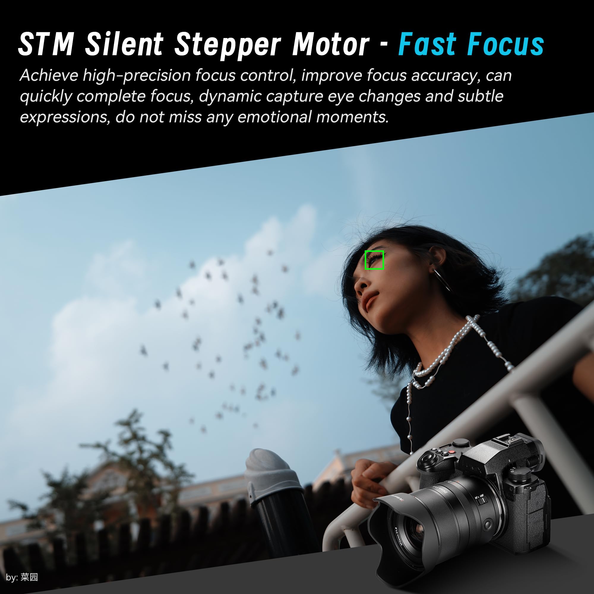 Objectif Plein Format 7artisans autofocus 24 mm f/1.8 avec Grande Ouverture de f/1.8 et Mise au Point Automatique/Manuelle Compatible avec Les Leica/Panasonic S1,DC-S1,S5 et DC-S5, LUMIX S9 Sigma L