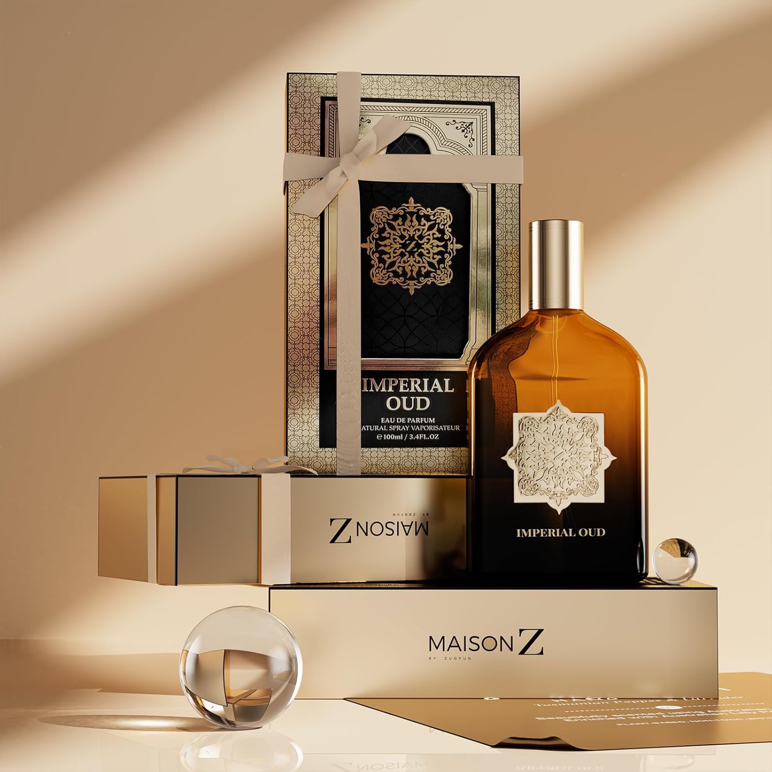 Perfume for Women and Men, Unisex Cologne Long Lasting Eau De Parfum, Agarwood Oud Fragrance, Ideal for Daily Use, Party, Gifts 3.4 Fl oz - Image 6