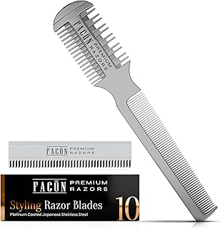 Razor Comb For Hair Picks collage image 2