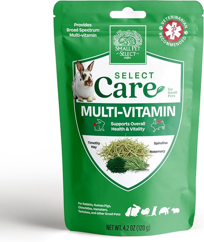 Small Pet Select Multivitamin Support Supplement, Rabbits, 4.2 oz