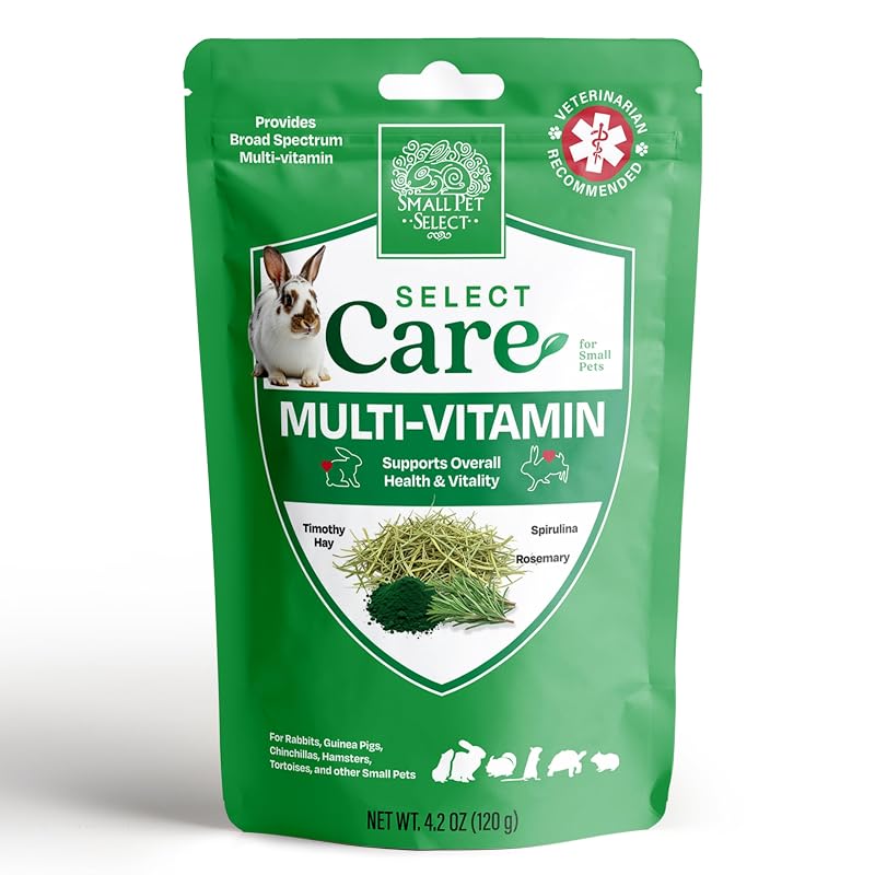 Suplemento multivitamínico para pequenos animais Select Care, Small Pet Select, 120 g